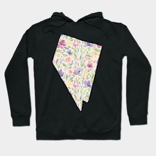 Nevada Silhouette Florals Hoodie